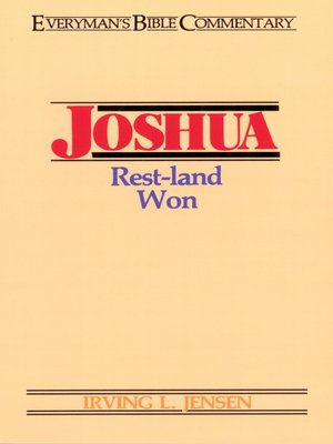 cover image of Joshua- Everyman's Bible Commentary